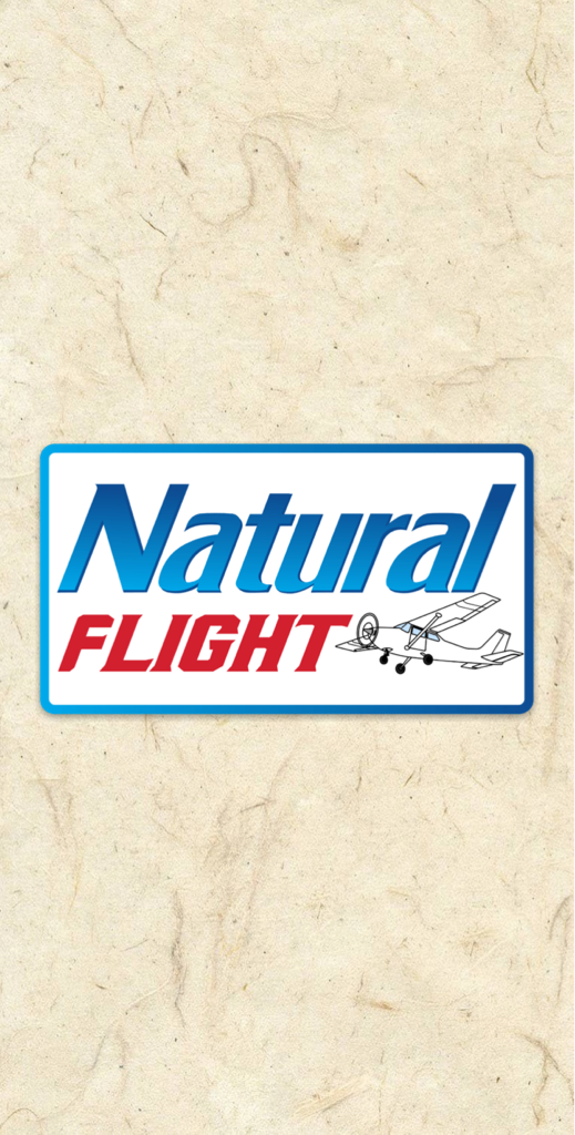 Natural Flight sticker